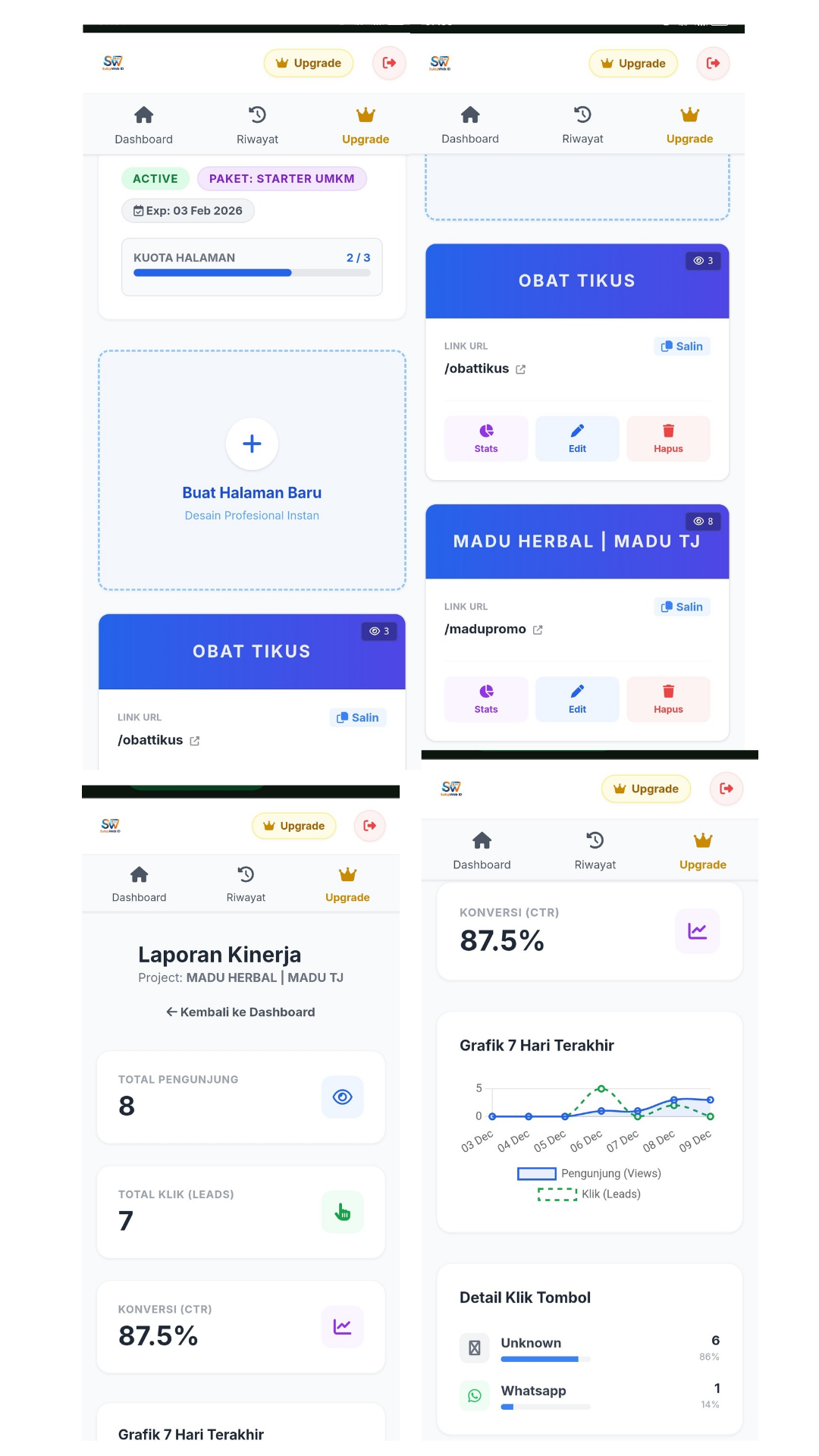 App Dashboard